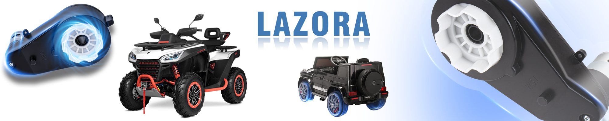 LAZORA gearbox motors for kids' ride-on cars
