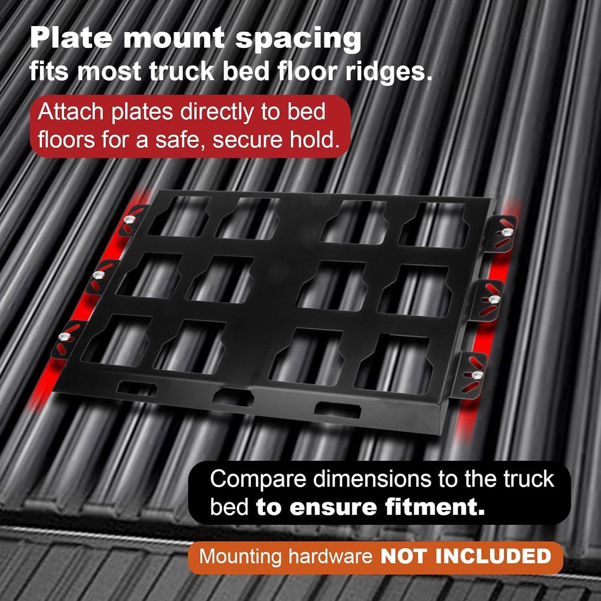 LAZORA Packout mounting plate with toolboxes
